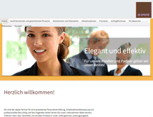 Tablet Screenshot of ap-personal.de